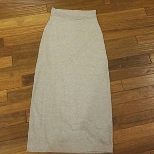 NO COMMENT MAXI SKIRT